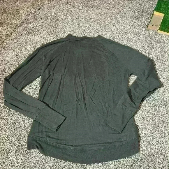 Athleta Women's Size Oversized  Pullover Sweater Green Long Sleeve Size XXS - Picture 12 of 12
